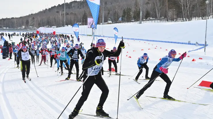 В Красноярске «Лыжню России» перенесли из-за морозов