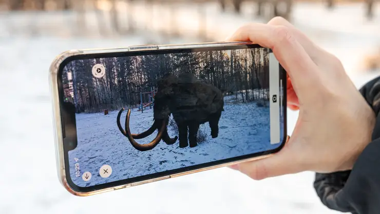 Цифровой аудиогид МТС с элементами дополненной реальности поможет «увидеть» древний вулкан и мамонта в экопарке «Гремячая грива