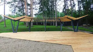 В Дивногорске завершается строительство общественных пространств 