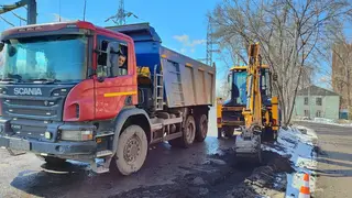 Михаил Котюков инспектирует ход дорожного ремонта в Красноярске