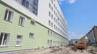 В Красноярске новая поликлиника на ул. Мате Залки откроется осенью 2023 года