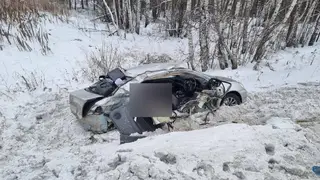 В Иркутской области в ДТП на федеральной трассе погибли 2 человека