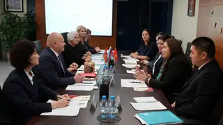 Глава Красноярска Владислав Логинов и представители Киргизии обсудили перспективы развития сотрудничества