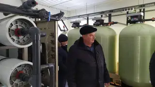 В омском городе Тюкалинске построили водопровод