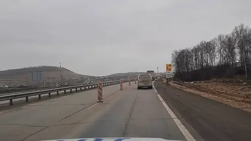 Автомобилистов Красноярского края предупреждают о заторах на федеральной трассе