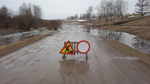 Дорогу Агинское-Ирбейское частично затопило. Рассказываем, как объехать