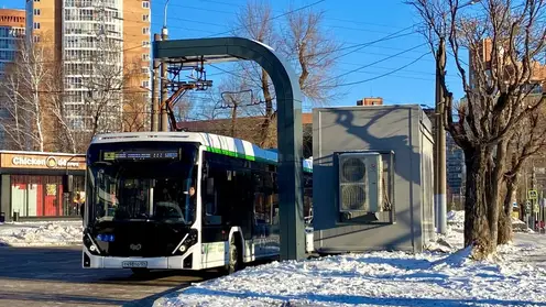 Первые 14 электробусов выйдут на новый маршрут 17 февраля