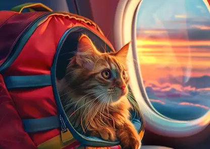 Возьми кота в салон самолета. Из Красноярска стало возможно улететь с питомцем