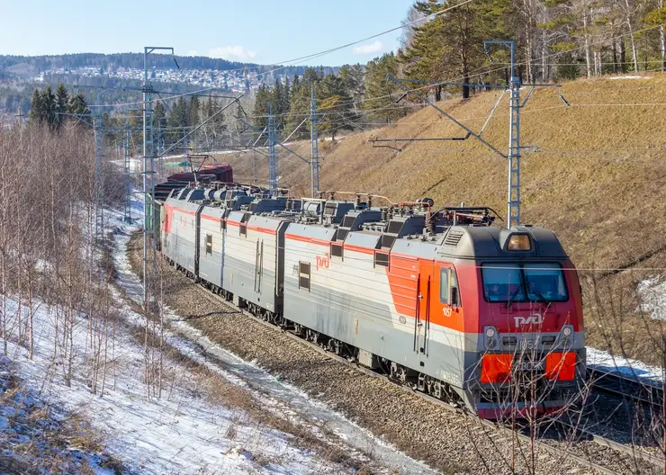 Более 40 грузовых локомотивов «Ермак» отечественного производства поступят на Красноярскую железную дорогу в 2024 году